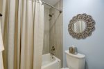 Full bathroom with shower/tub combo